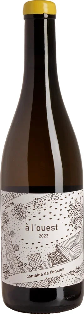 Domaine de l'Enclos À L'OUEST Chablis sans sulfite AOC 2023