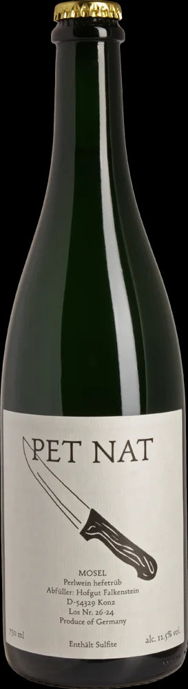 Hofgut Falkenstein Falkensteiner Pét Nat Perlwein hefetrüb