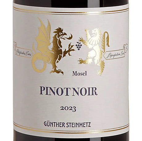 Günther Steinmetz Pinot Noir 2023 label